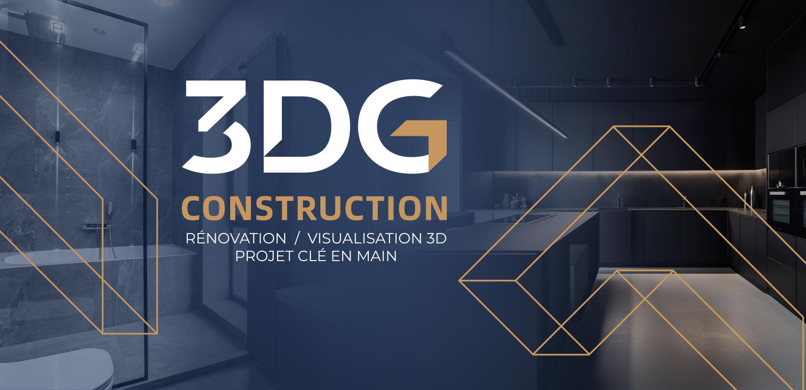 Construction 3DG inc. Logo